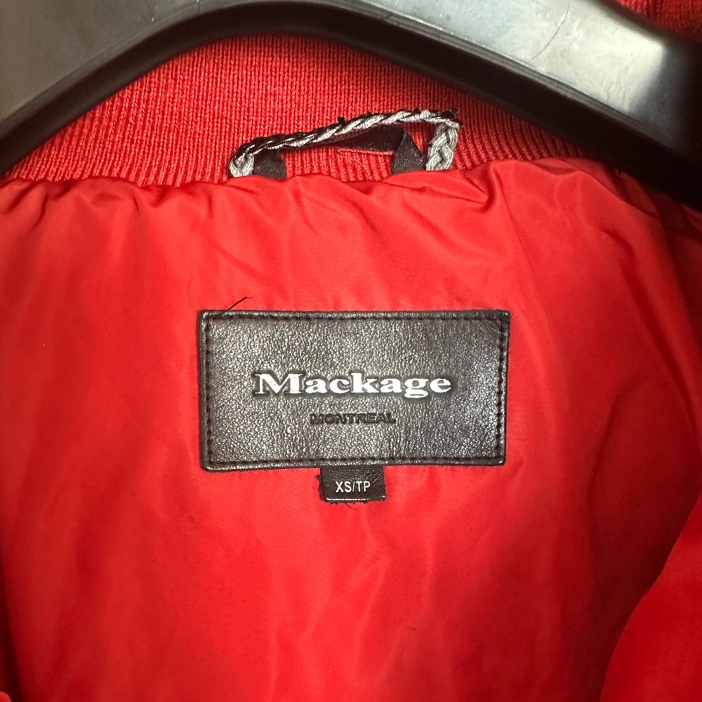 Mackage ADALI down coat with natural fur Signature Mackage Collar - Picture 11 of 17